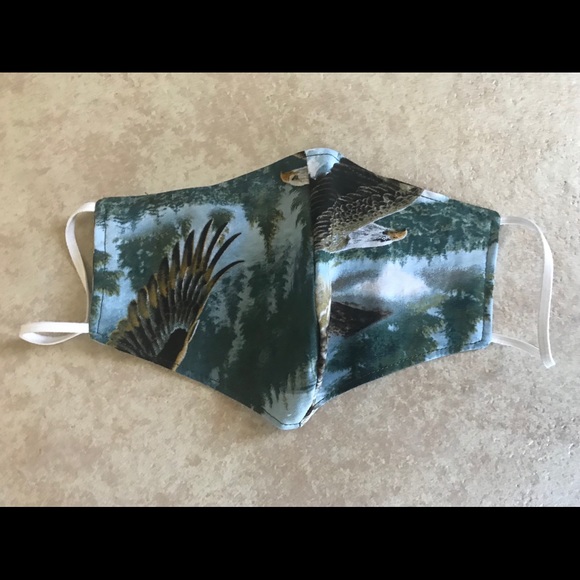 FACE MASK AMERICAN EAGLE DOUBLE LAYER - Picture 1 of 2